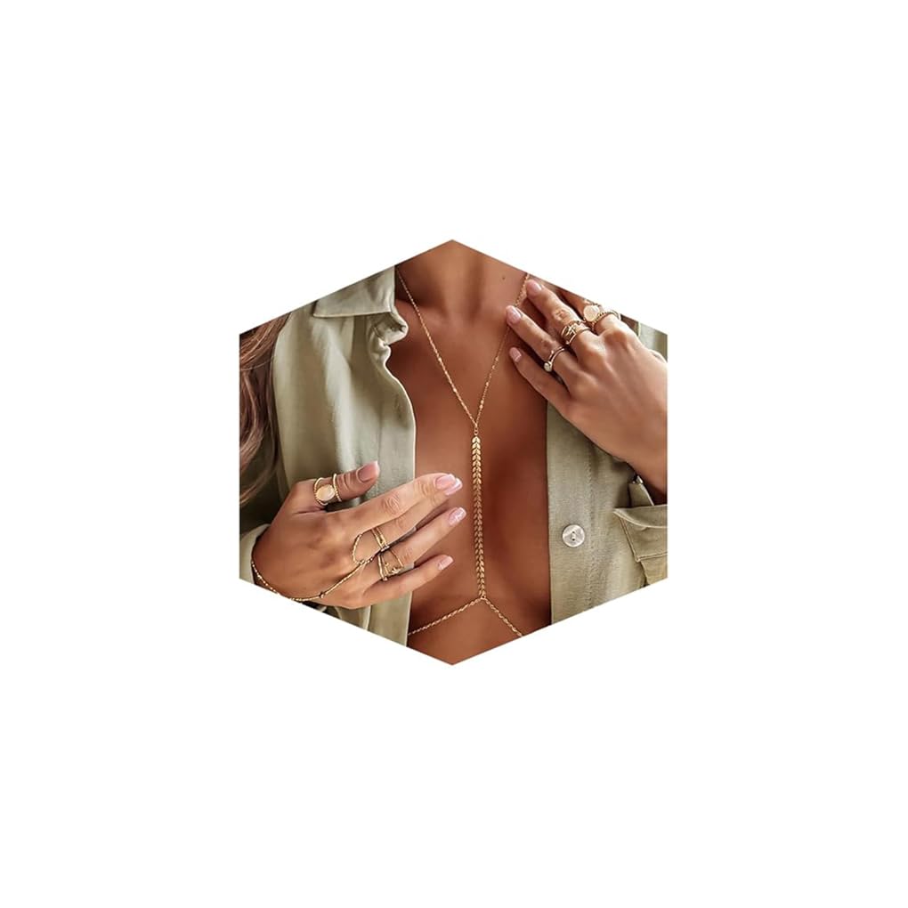 Cadena para el cuerpo de diamantes de imitación para mujer, cadena de bikini de varias capas, cadena de cristal para el vientre, cadena de cintura, joyería para la playa, fiesta, festival, club