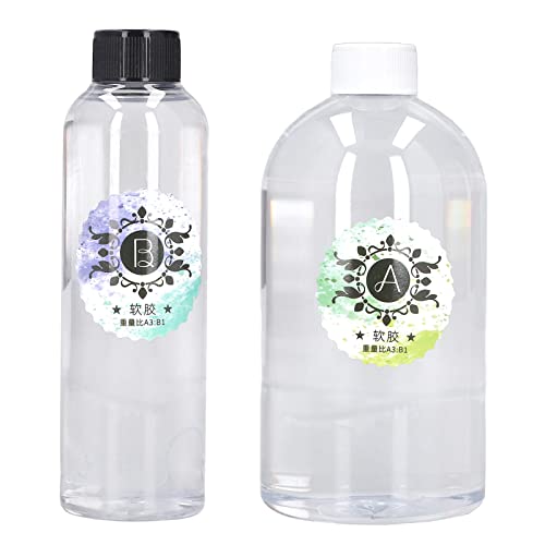 Glue 31: Mixing Kit, Clear DIY Jewelry Glue, Viscosity Adhesive for Crafts, Phone DIY, and Maintenance, Includes 750g Glue A and 250g Glue