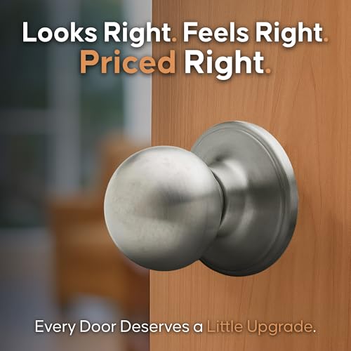 image for Copper Creek Passage Interior Door Knob – ANSI Grade-3 Certified, Mo