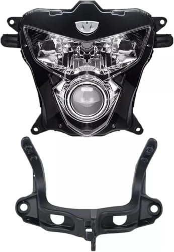 Phares de moto Suzuki GSXR750 anti-vibrations avec support de carénage supérieur avant