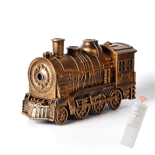 Difusor de aromaterapia ultrasónico con Forma de Tren – Apagado automático, Sensor Inteligente, Apagado de Niebla y luz Cuando se agota el Agua Diffuser