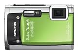 OM SYSTEM OLYMPUS Stylus Tough 6020 14MP Digital Camera with 5x Wide Angle Zoom and 2.7 inch LCD (Green) (Old Model)
