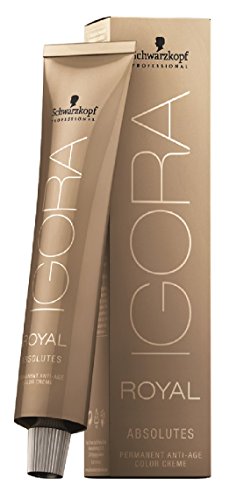 Schwarzkopf Igora Royal Absolute 7-50 - Medium Blonde Gold Natural Hair Colour / Tint 60ml Tube by Ignora Royal