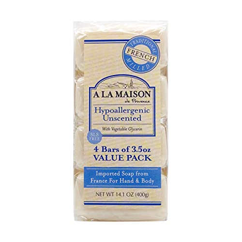 A La Maison 0039-356 Hypoallergenic Unscented Bar Soaps thumb #2