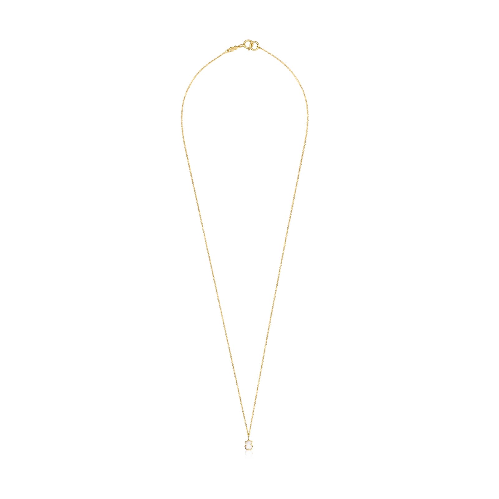 TOUS Collar para Mujer de Oro 18kt y Nácar, Colección Glory