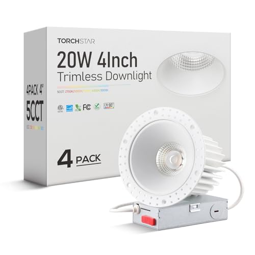 TORCHSTAR 4-Inch 20W Recessed Light