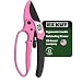 4008268 EZ Kut Heavy Duty Ratchet Pruner-Pink