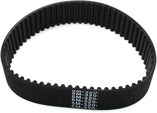 Miniatura 5 de DJ-Motor 2 correas de embrague de scooter de gas 5M-320-25 para Bladez Moby S X SX 23cc 33cc 35cc 40cc Mini Moto Pocket Bike (5M-320-25)