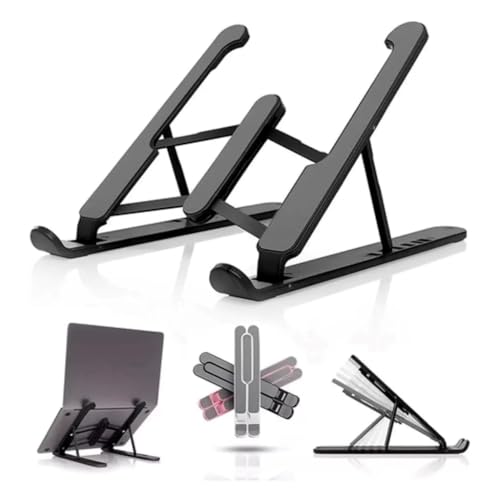 Suporte de Laptop Ergonômico Ajustável para Escritório e Casa