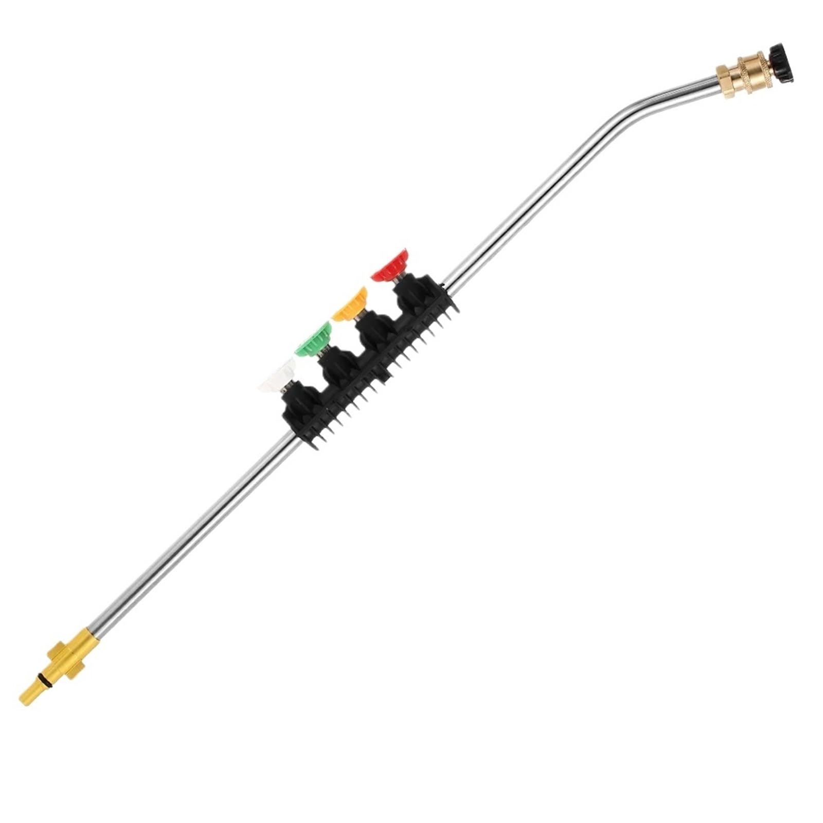 Pressure Washer Extension Wand Pressure Washer Wand Extension with Adapter Car Jet Lance Nozzle 5 Spray(ColorB)
