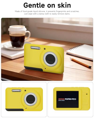 Funda de silicona para cámara Kodak PIXPRO FZ55 miniatura 6