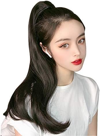 Amazon Nicehair ポニーテール ウィッグ エクステ ロング ふわふわ巻き髪 耐熱 簡単クリップ 3色選び つけ毛 ダークブラウン ポイントウィッグ 通販