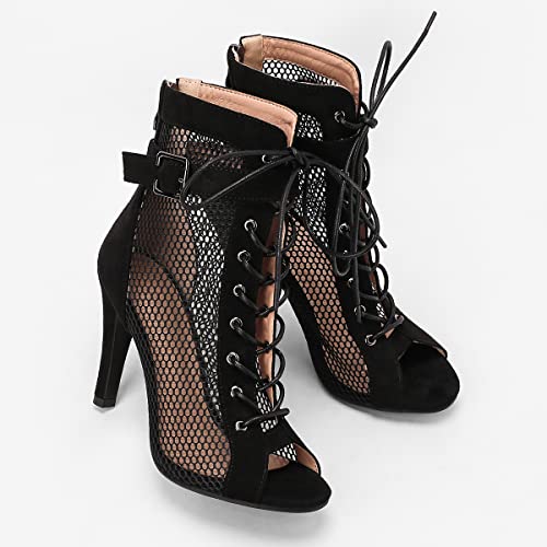 Image of Scaoruki Women Classic Gladiator Sandals Summer Booties Breathable Mesh Sandals