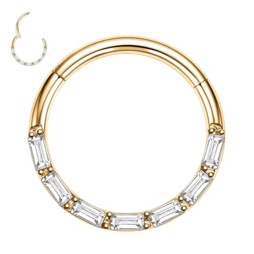 FUNLMO Septum Ring Daith Piercing Jewelry Septum Jewelry...