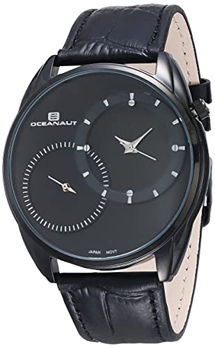Montre Quartz Oceanaut OC3350 Homme : Noblesse du Cuir et Finition Analogique de Prestige