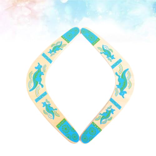 ibasenice 2pcs Boomerang de Madera que Vuelve al Ser Lanzado para Juego al Aire Libre miniatura 7