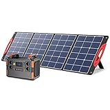 HOPWINN Generador Solar Portátil Apollo-P 1000 con Panel Solar 200W, 1048Wh Respaldo de Batería LiFePO4, 4 * 1000W/230V Onda Sinusoidal Pura CA, Generador Eléctrico con CC/USB/Tipo-C/Coches Puerto