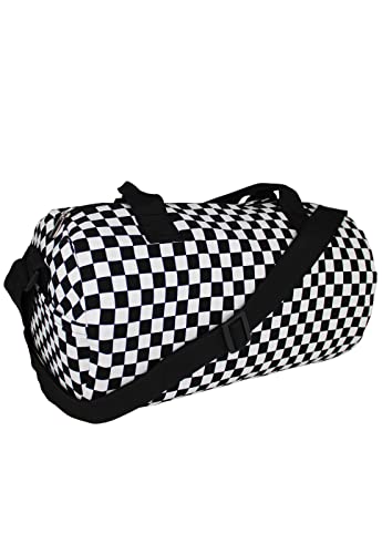 Mala de Mão Bolsa Transversal Com Estampa Xadrez