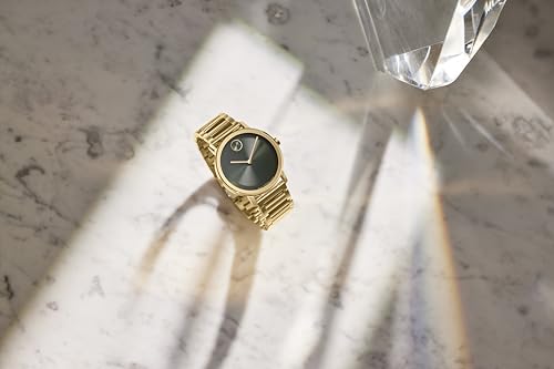 Image of Movado Bold Evolution 2.0 Men's Watch - Swiss Quartz Movement, Stainless Steel Mesh Bracelet - 3 ATM Water Resistance - Luxury Fashion Timepiece for Him - 40mm