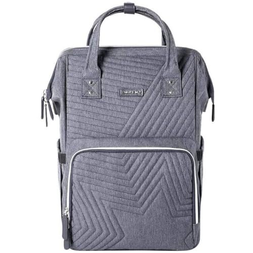 Sac à dos à langer bébé de grande capacité imperméable doté d'un port de recharge USB pratique