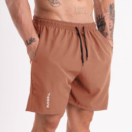 Short Tactel Com Elastano Premium (Caqui, GG)