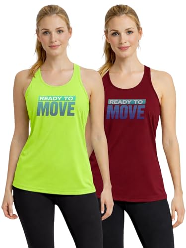 Image of 3Colors Women's Racerback Gym Vest - Tank Top | Breathable Workout & Running Activewear-Ready to Move
