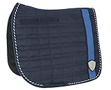 Maschinenwaschbar bei 30 ° C Covalliero Kerbl Schabracke Collection Frühjahr/Sommer 18, in Größe Warmblut (Full), in 5 Farben (Warmblut Dressur, Navy-Blau)
