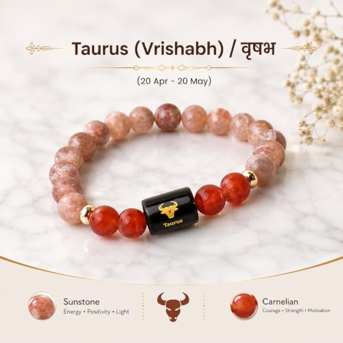Spiry Taurus Zodiac Bracelet for Men & Women - Image 3