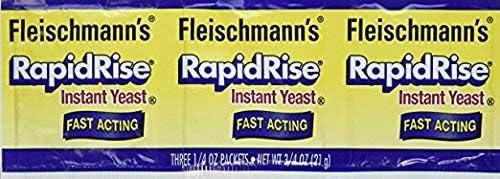 Fleischmann's Rapid Rise Instant Yeast Fast Acting 0.25 Ounce, 3 Count (Pack of 4) ... - 8