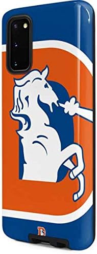 Skinit Pro Phone Case Compatible with Galaxy S20 - Officially Licensed NFL Denver Broncos Retro Logo Design