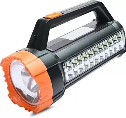 Care 4 Super Bright LED Searchlight Flashlight Torch with Night Light – High Power & Portable-image-39