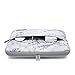 Canvaslife Marble Pattern 360 Degree Protective 13 inch Canvas Laptop Sleeve with Pocket 13 inch 13.3 inch Laptop case 13 case 13 Sleeve