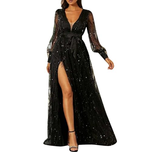Robe de soirée longue pour mariage chic en mousseline grande taille