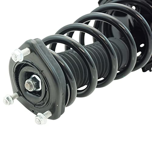 Image of TRQ Rear Driver and Passenger Side Strut and Spring Assembly Set Loaded