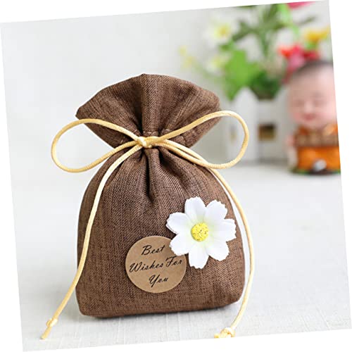 6 bolsas de sachet vacías de lavanda para hogar y auto miniatura 2