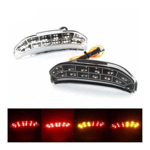 Feu arrière CBR600RR LED avec clignotants intégrés haute luminosité - 3