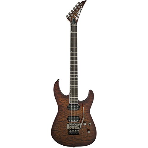 Jackson Pro Soloist SL2Q MAH Electric Guitar in Transparent Root Beer