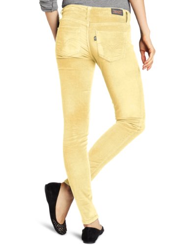 Image of Levi's Women's 535 Styled Corduroy Skinny Leg Pant, Totally Teal, 27 /5 Medium