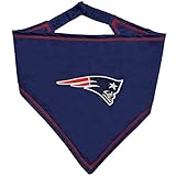 Pets First NFL New England Patriots TIE Dog Bandana, Small/Medium. Ultimate Game-Day, Party Scarf Bib for Pet Cat Dog (NEP-3550-S-M)