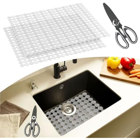 Stainless Steel/Ceramic Sink Protector Mats Cover