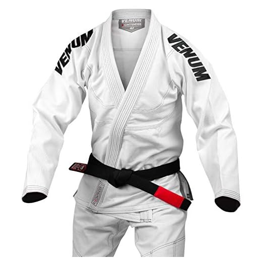 Venum Contender Evo Kimono De Jiu Jitsu Brasileño/Bjj Gi, Unisex adulto, Blanco, A5