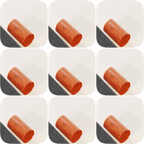 Image of Yglnden 10 Bundles Latch Hook Kit Colorful Yarn Bundles Cut Rug DIY Latch Hook Yarn for Handmake Craft Sewing Knitting for Adults (10 Bundles# Brown I)