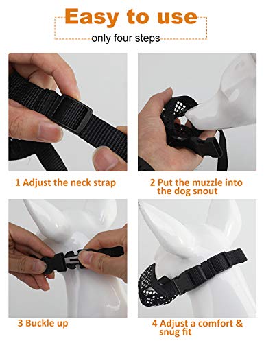 Breathable Mesh Dog Muzzle, Poisoned Bait Protective Muzzle For Dogs To Prevent Biting And Barking (Blue, Xl) #TOP4