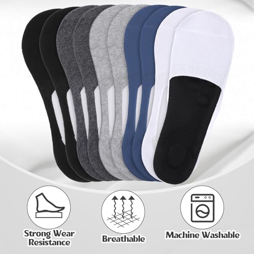 Cubierta Plantillas Sin Calcetín 10 Pares Para Hombre Mujer miniatura 3