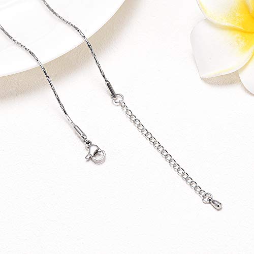 Constantlife Crystal Heart Shape Cremation Jewelry Memorial Urn Necklace For Ashes, Stainless Steel Ash Holder Pendant Keepsake With Gift Box Charms Accessories For Women (Purple + White) #TOP6