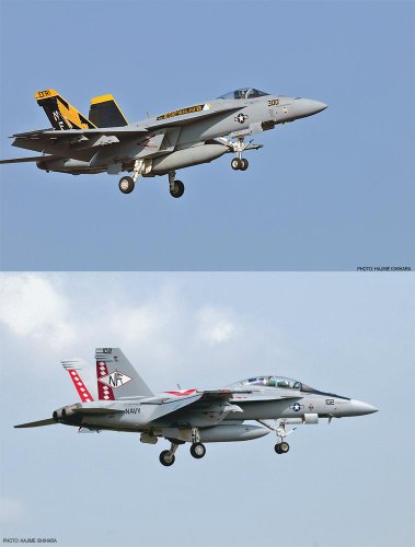 F/A-18E/F Super Hornet Hasegawa 1:72 kit anniversaire Centennial de l'US Navy