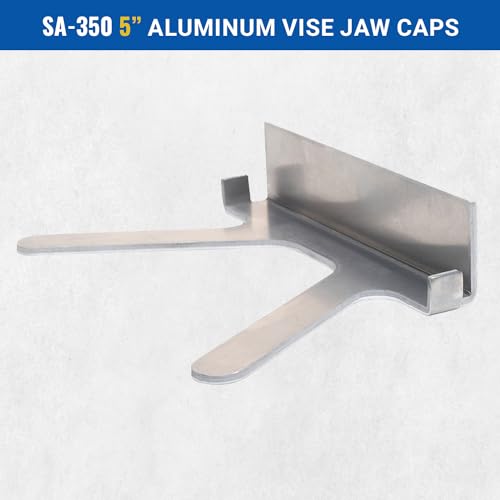 Yost Vises SA-350 5" Aluminum Vise Jaw Caps (1 Pair) image 5