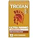 Trojan Stimulations Ultra Ribbed Spermicidal Condoms, 12ct (Packaging May Vary)