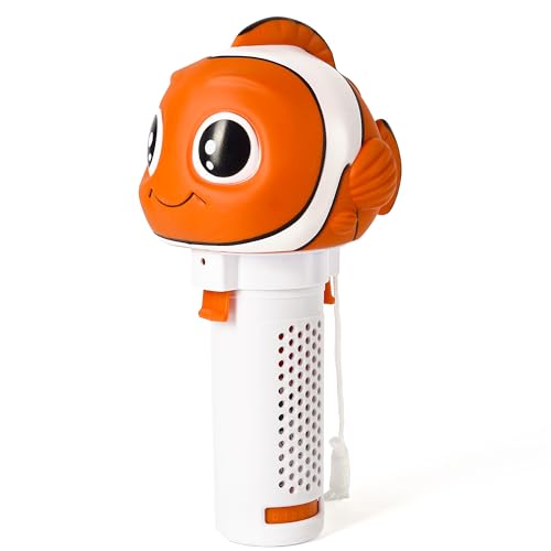 MKLZ Chlorine Floater, Small Floating Pool Chlorine Dispenser for 1 Inch Tablets, Mini Clown Fish Bromine Holder for for Hot Tub, Spa, Swimming Pools -  JIUSI011101-02-01