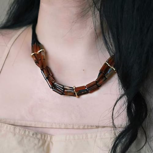 Collier de fruits en agate : un bijou bohème unique pour illuminer vos tenues d'été